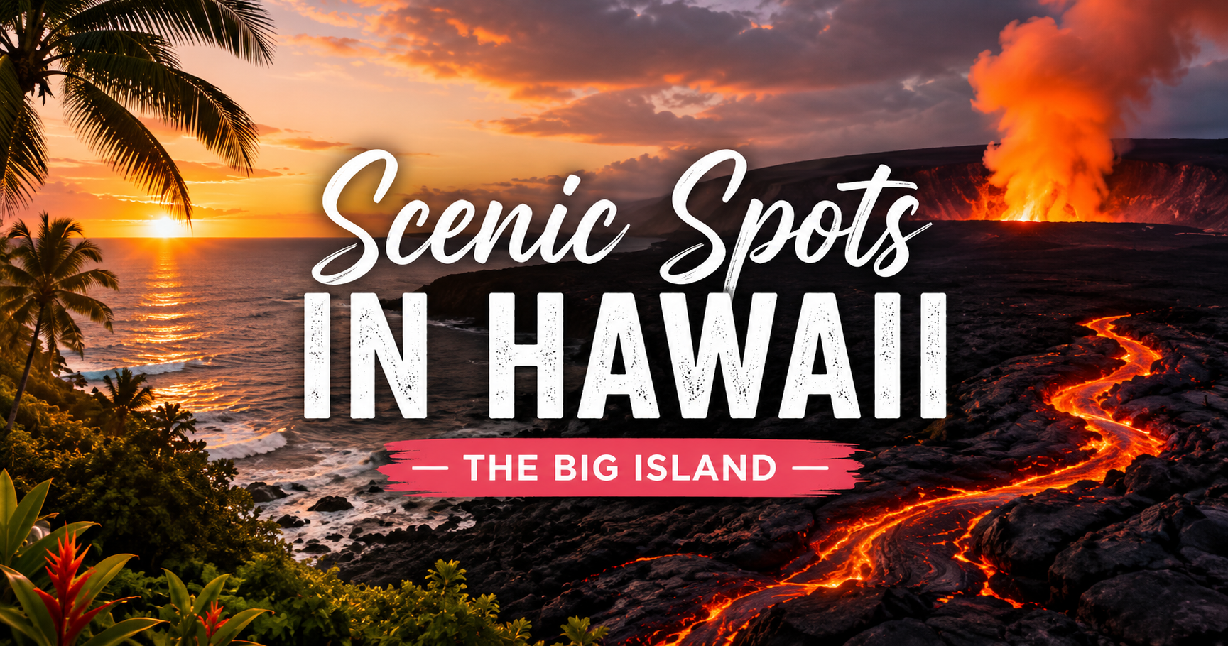 The Best Scenic Spots in Hawaii (the Big Island) for Stunning Vacation Photos